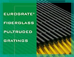 Fibreglass pultruded gratings