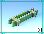 Rectangular Mesh moulded gratings