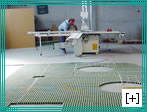 Customisation phase for fibreglass gratings and profiles