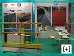 Photo of the Eurograte stand at the EXPO Ferroviaria fair