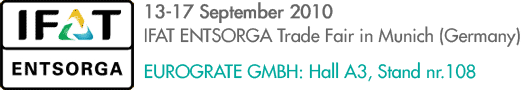 Eurograte at the IFAT Entsorga Fair
