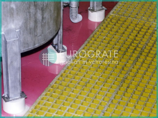 GRP gratings ensure that paper industry workers can walk safely