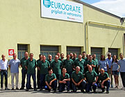 Eurograte Head Office: fibreglass gratings, profiles, handrails, ladders and fencing