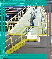 photo of fencing and safety handrails